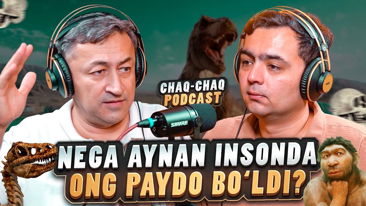 Nega aynan insonda ong paydo bo‘ldi? Antropolog olim Farhod Maqsudov bilan chaq-chaq podkast