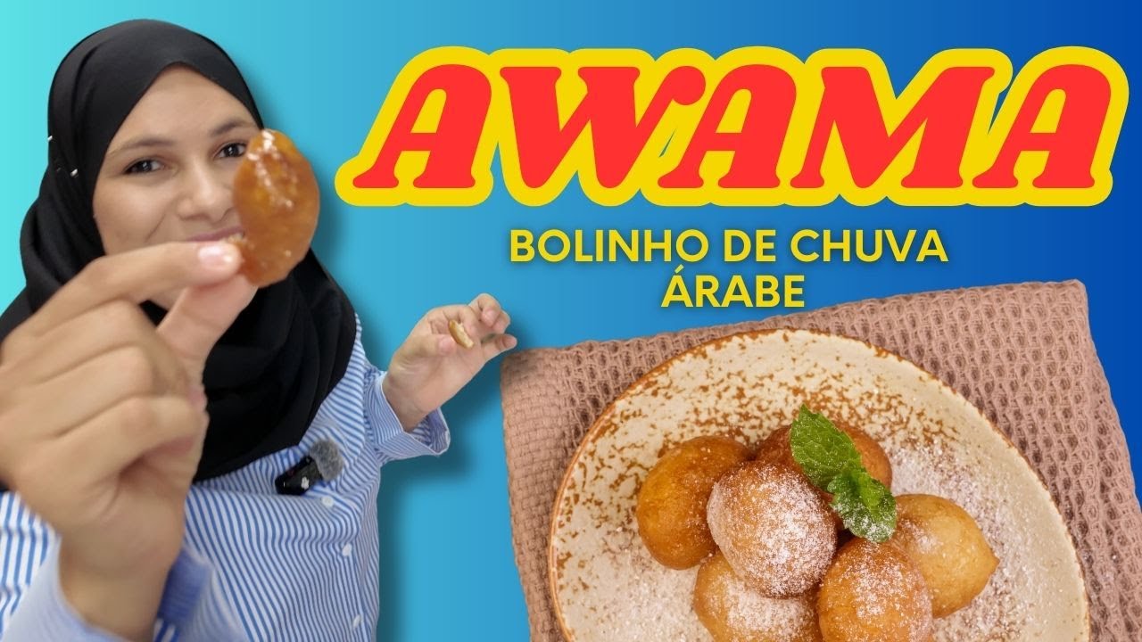 Aprenda a Fazer Awama – Doce Árabe Delicioso