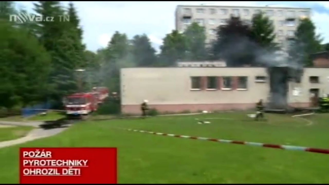 požár Smištík Žďár nad Sázavou
