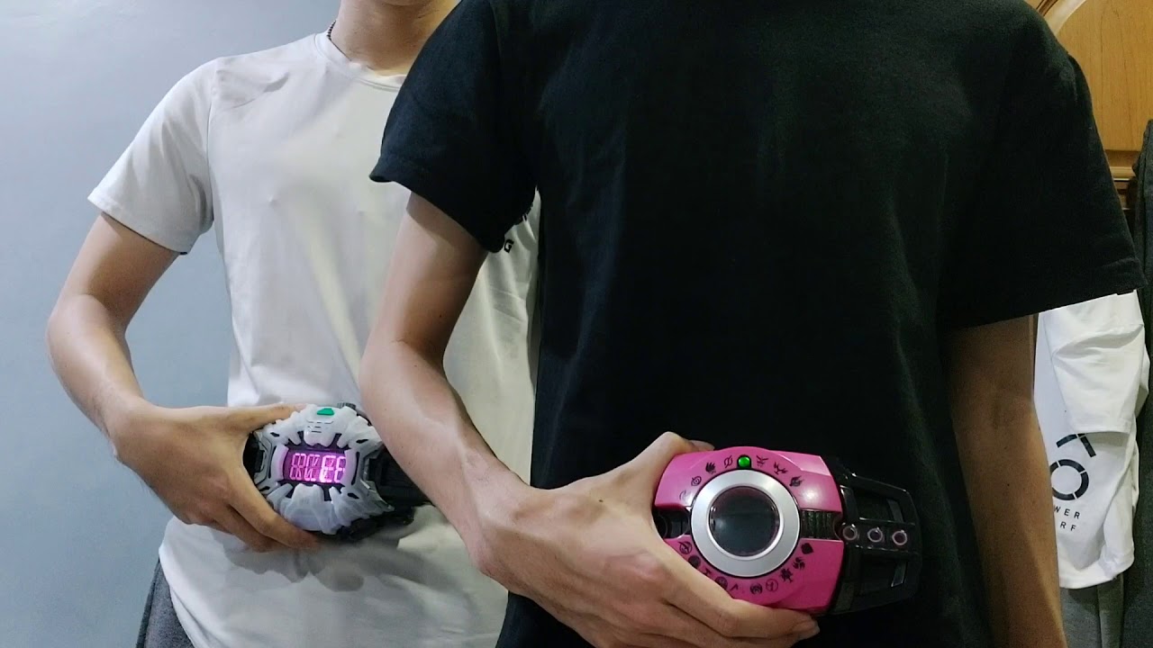 Kamen Rider Zi-O and Decade henshin DX