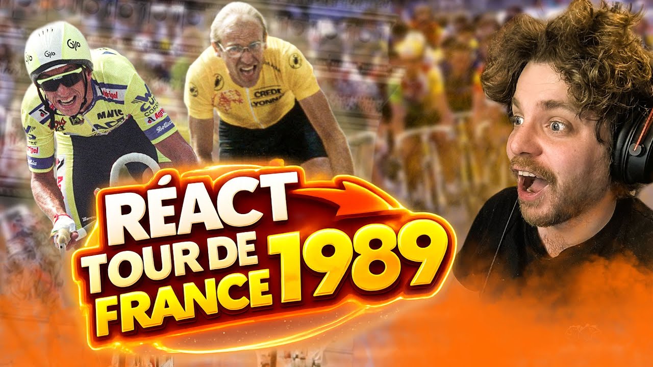 Il est arrivé en retard au TDF 89??? ( React Tour de France  89 )