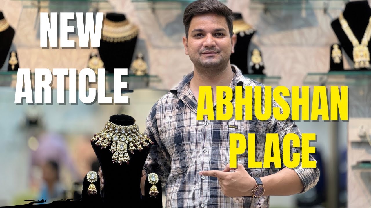 HALF BRIDAL JEWELLERY || ABHUSHAN PLACE || #newvideo @satyajewels 