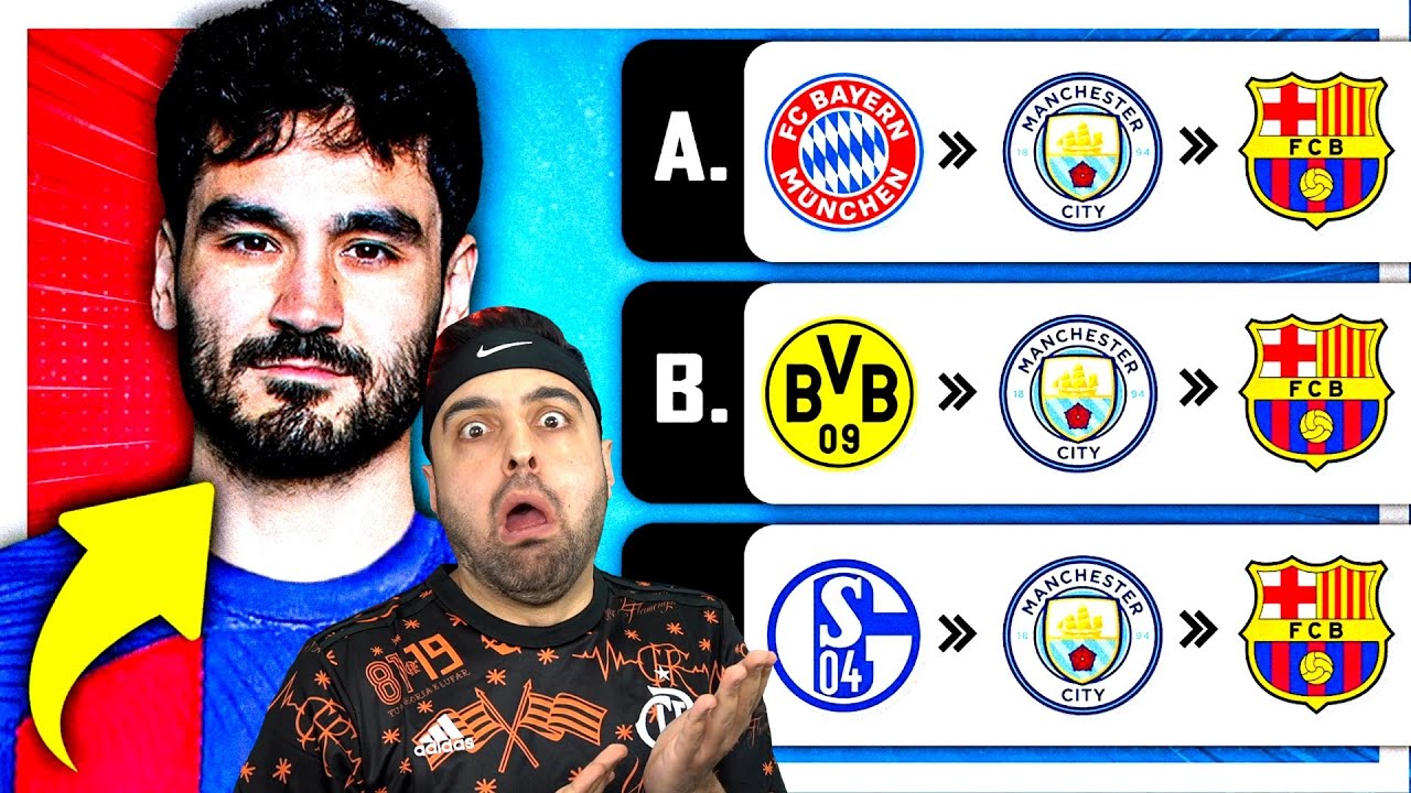 FUTBOLCUNUN HANGİ TRANSFER YOLU DOĞRU BİLEBİLECEK MİSİN ? BULMACA !