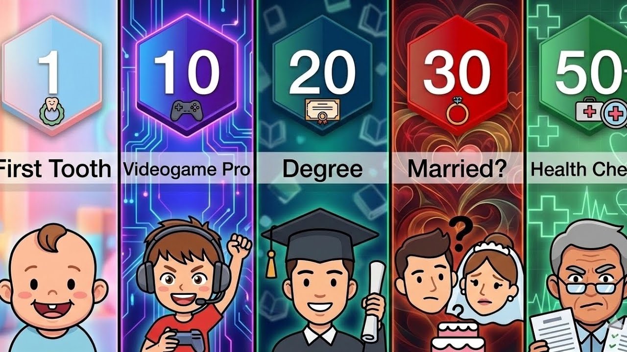 What Happens at Every Age? (1–60 Years Explained) 📊