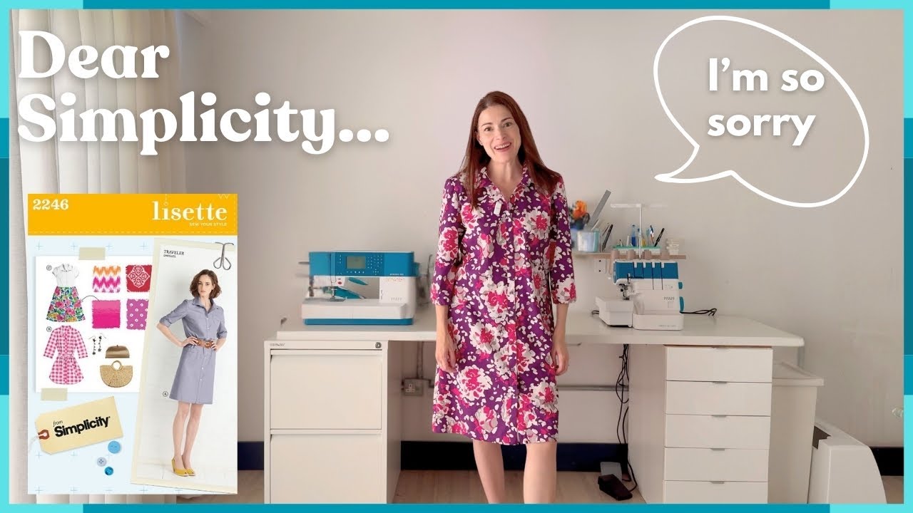 Simplicity 2246 Pattern Review Lisette Traveller Dress
