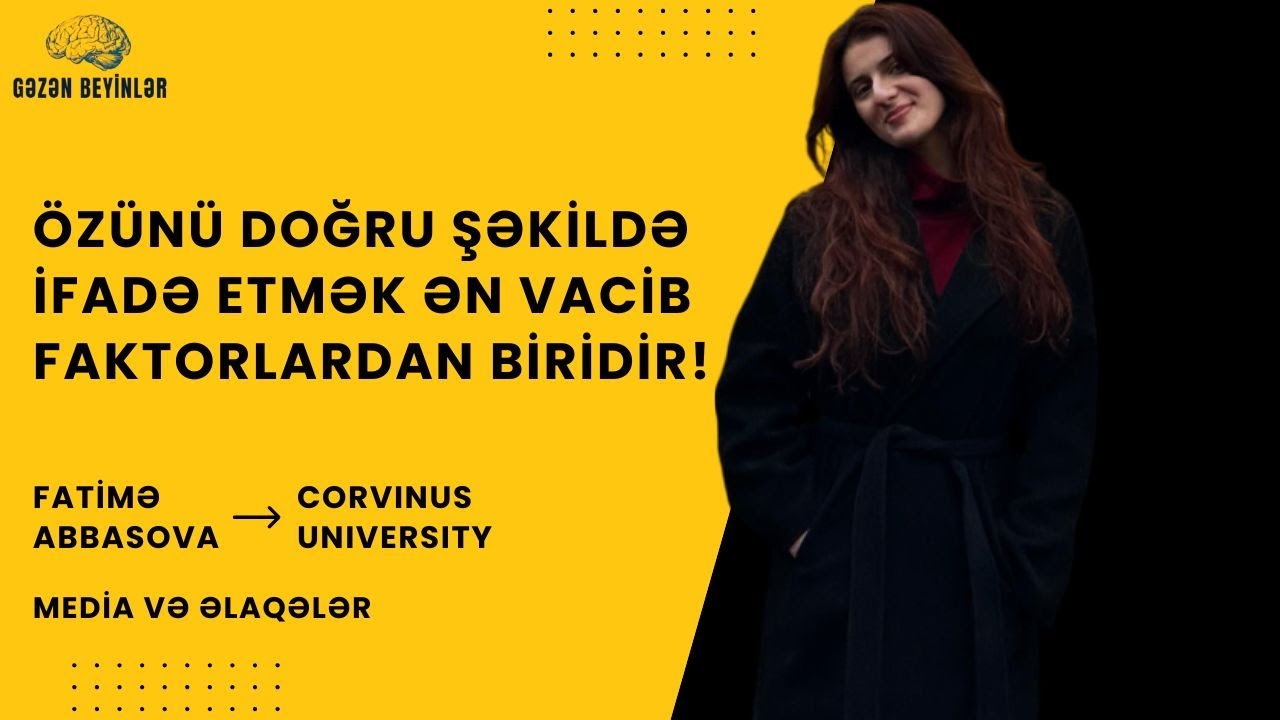 Fatimə Abbasova |20. bölüm | Corvinus University| Media və Əlaqələr| Macarıstan