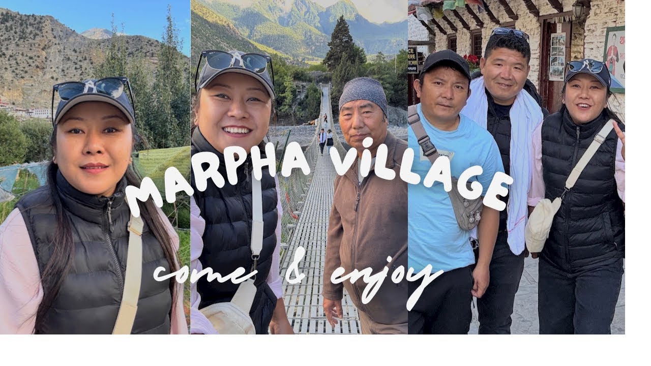 A Place that look like TIBET || MARPHA VILLAGE at Mustang || Tibetan vlogger || Derab woeser 