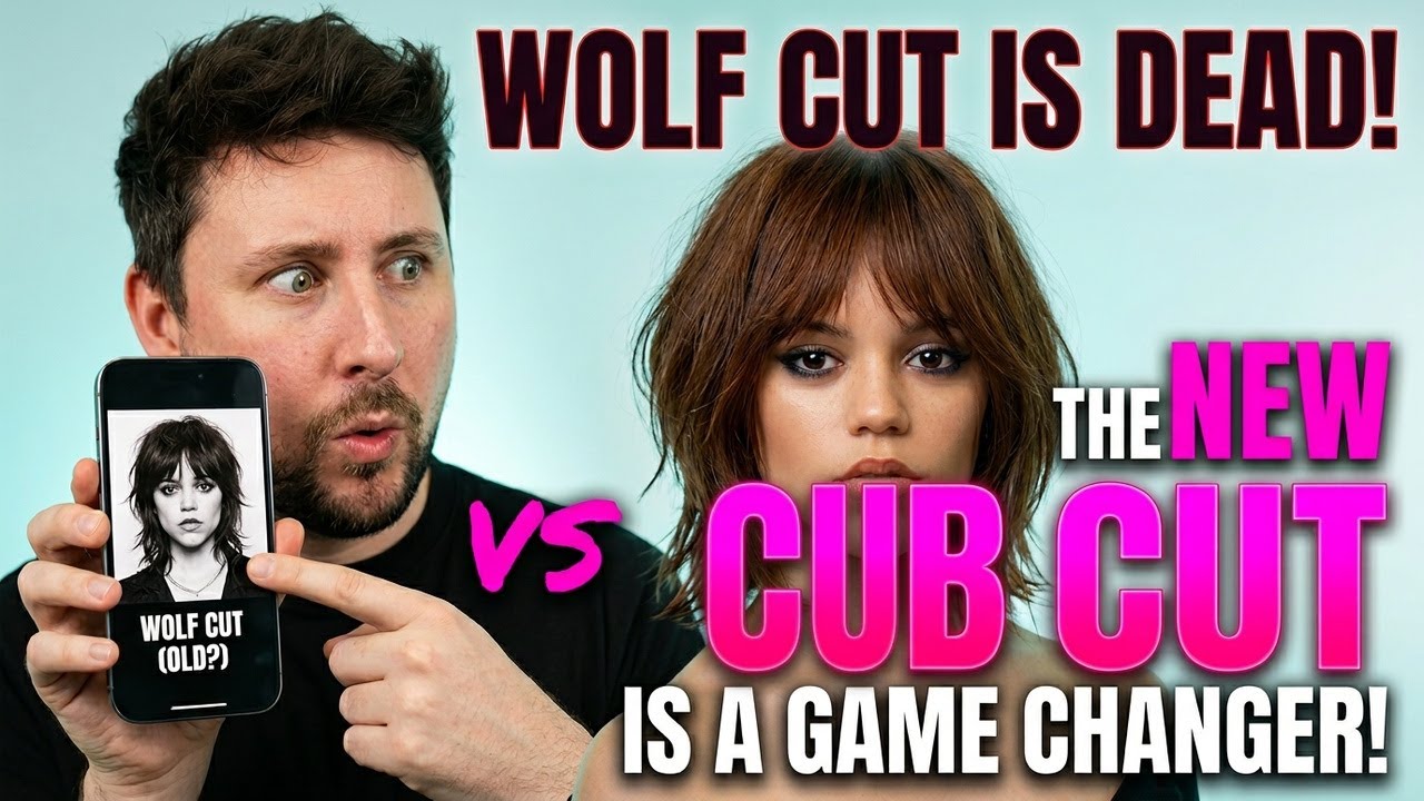 CUB CUT — новый тренд стрижки WOLF CUT в 2023 году