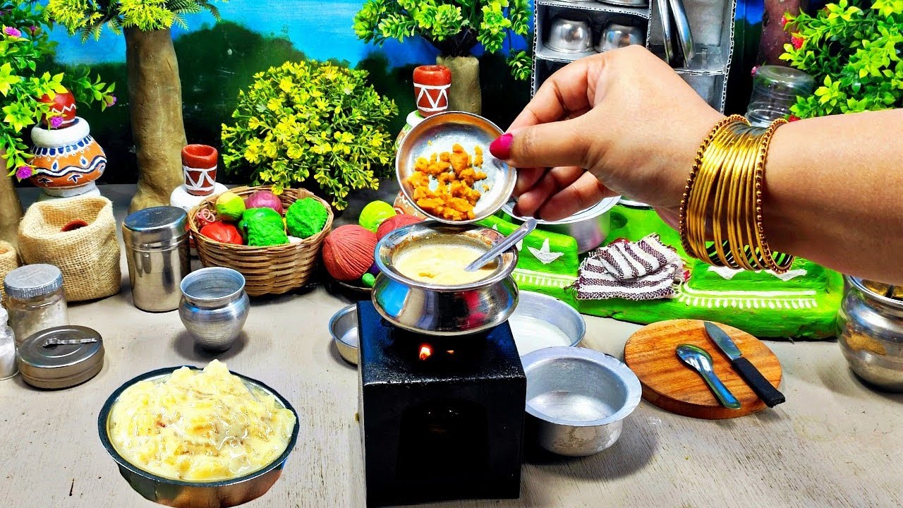 Gurer Payesh Recipe | Miniature Gurer Payesh Recipe | Jaggery Kheer