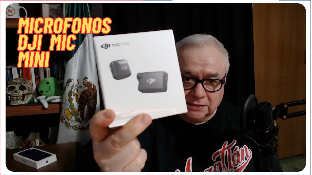 Microfono DJI Mic Mini (Juego sencillo) UNBOXING