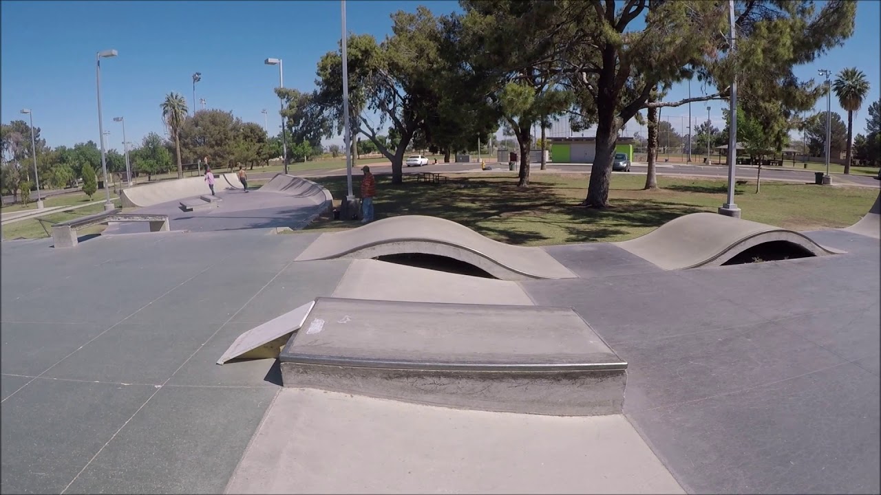 Hermoso Skate Park Full Skate Park Tour Phoenix, Arizona