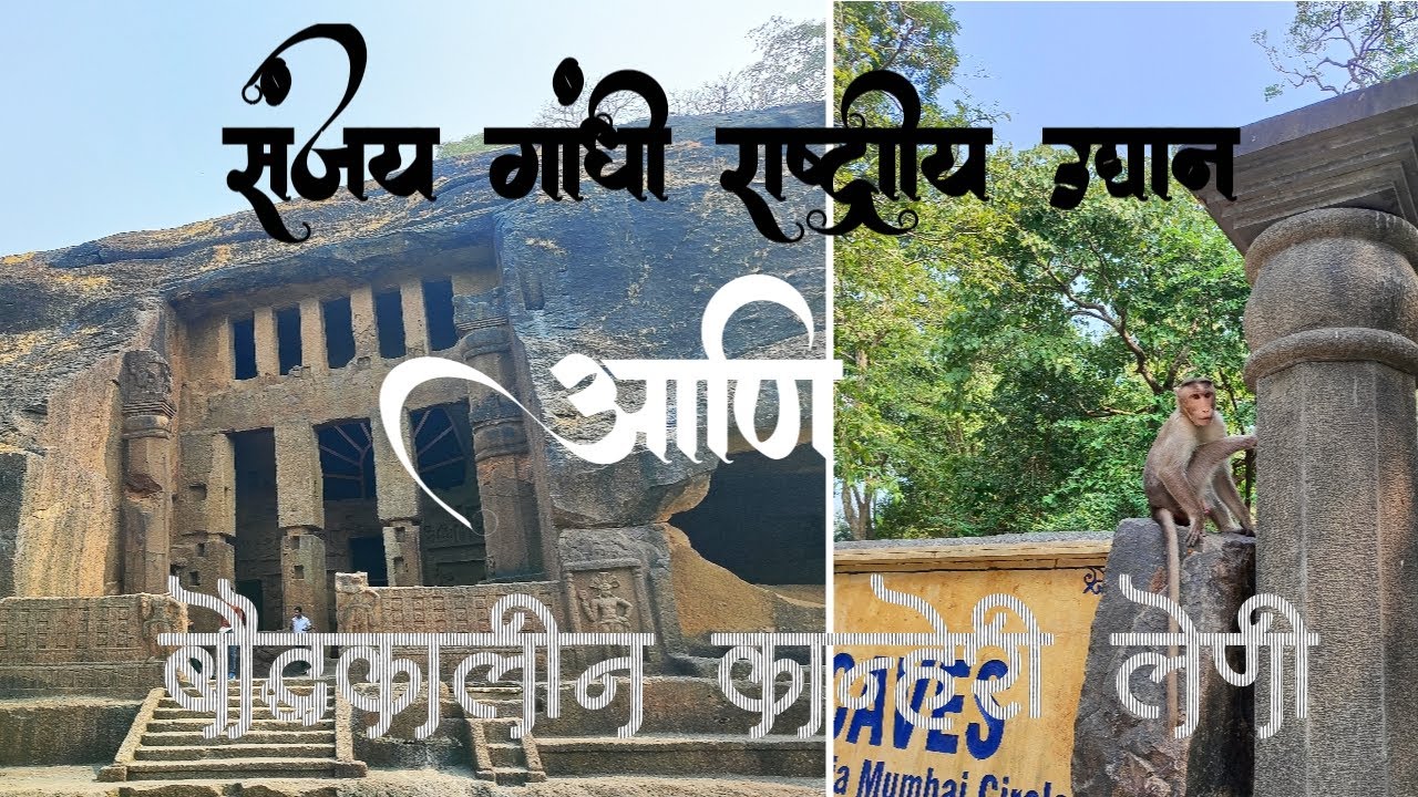 Buddhist Kanheri Caves 🪨 & Sanjay Gandhi National Park the Real Forest In Mumbai #caves #historical