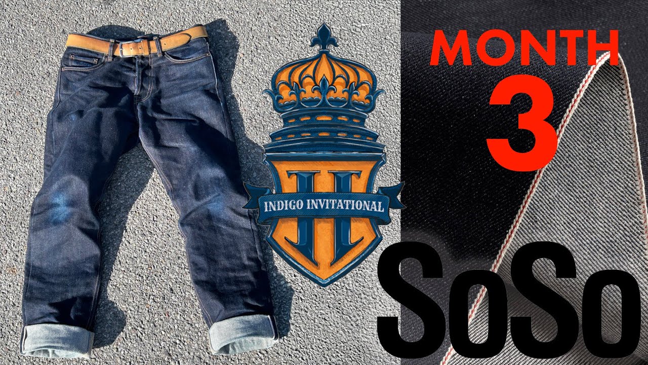 Year 5 Indigo Invitational | Month 3 | SoSo Clothing 20oz Indigo Ghost Selvedge and Rose Anvil Togo