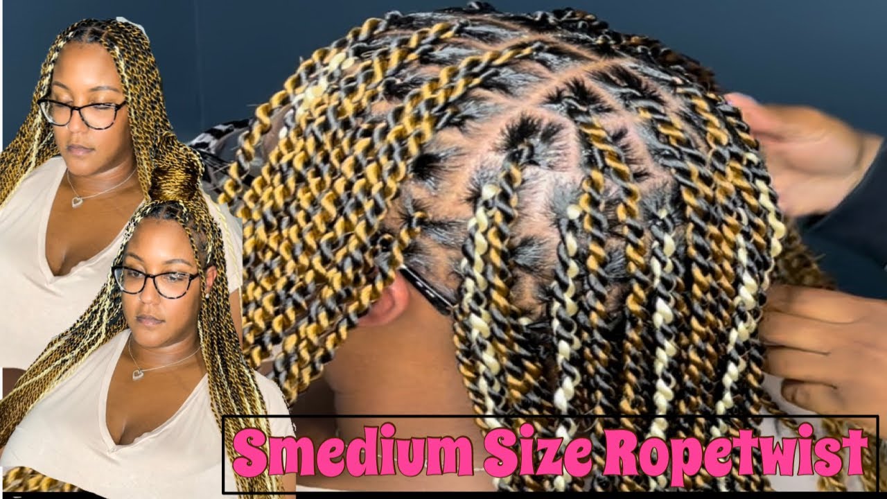 HOW TO : Smedium size senegalese twists