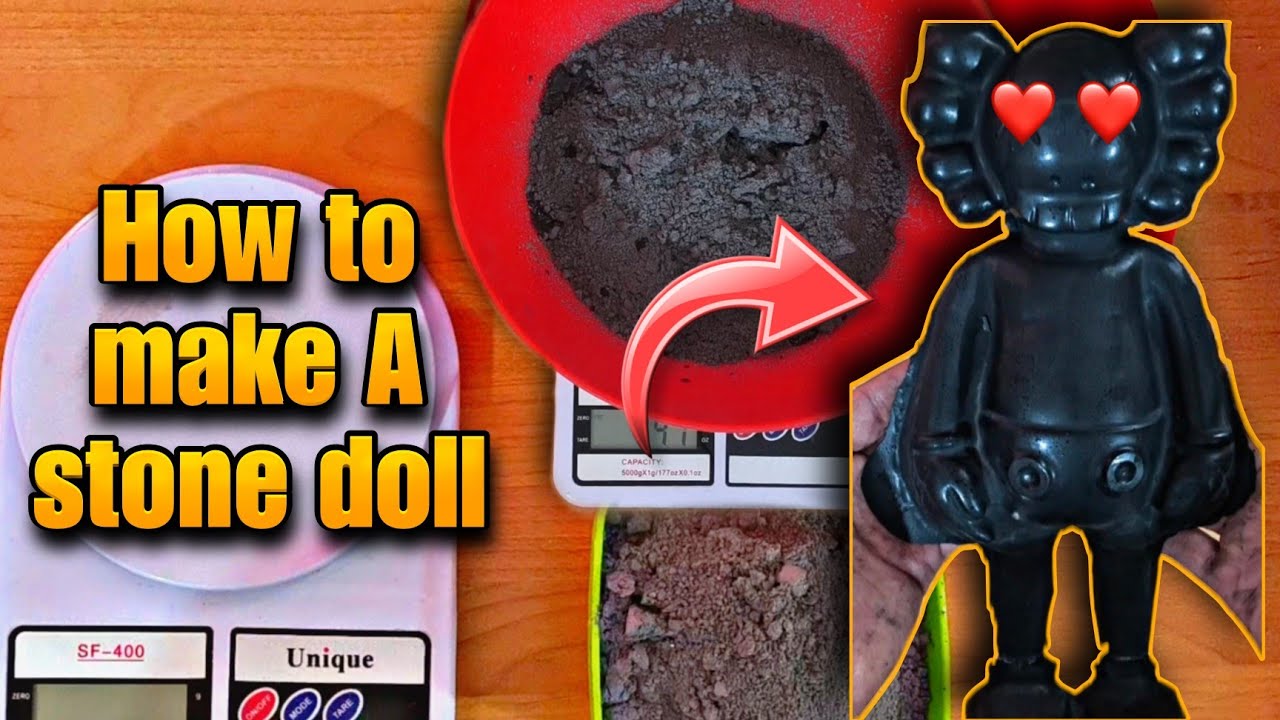 How to Make a Stone Doll | Artificial Stone Casting Tutorial