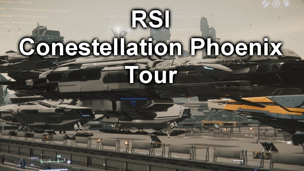 Star Citizen 3.4.1 Constellation Phoenix Tour