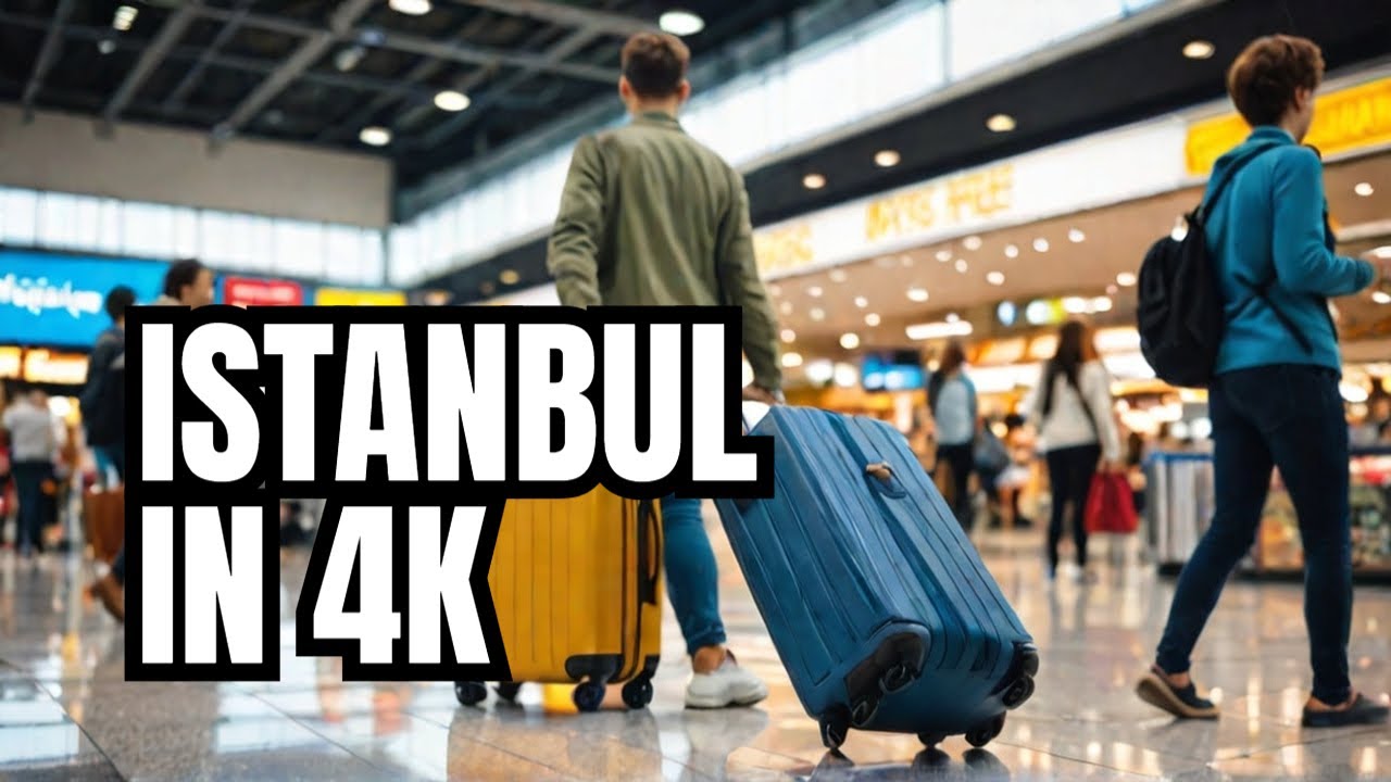 Istanbul Airport 4k Walking Tour - Istanbul Duty Free