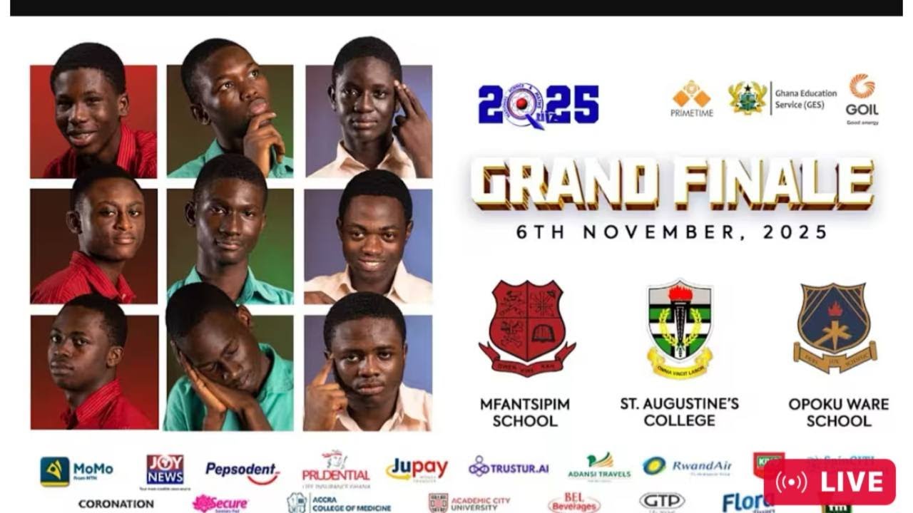 #NSMQ2025 GRAND FINALE | OPOKU WARE VS MFANTSIPIM VS AUGUSTINE SCHOOL