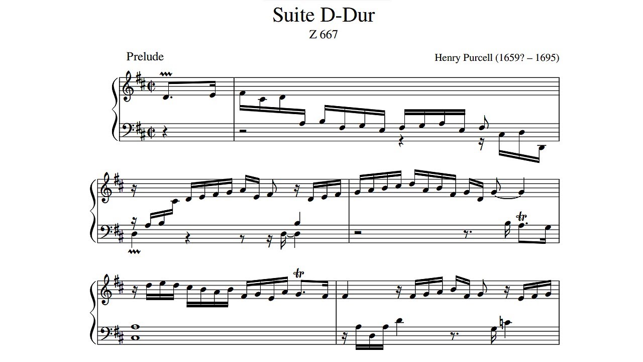 Purcell: Keyboard Suite No. 6 in D Major Z. 667 -- Robert Woolley, 1977 - Nonesuch HB-73033