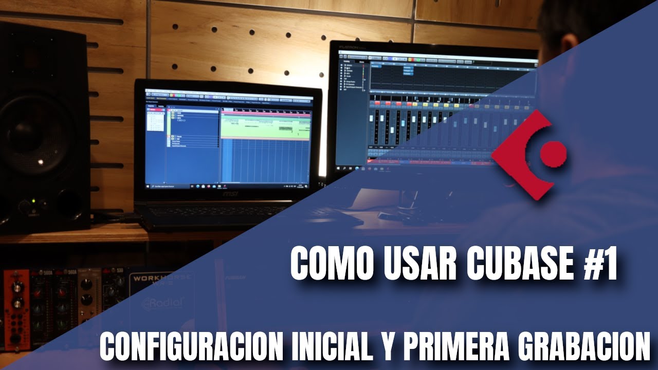 Como Usar Cubase #1 - Configuración inicial y primera grabación