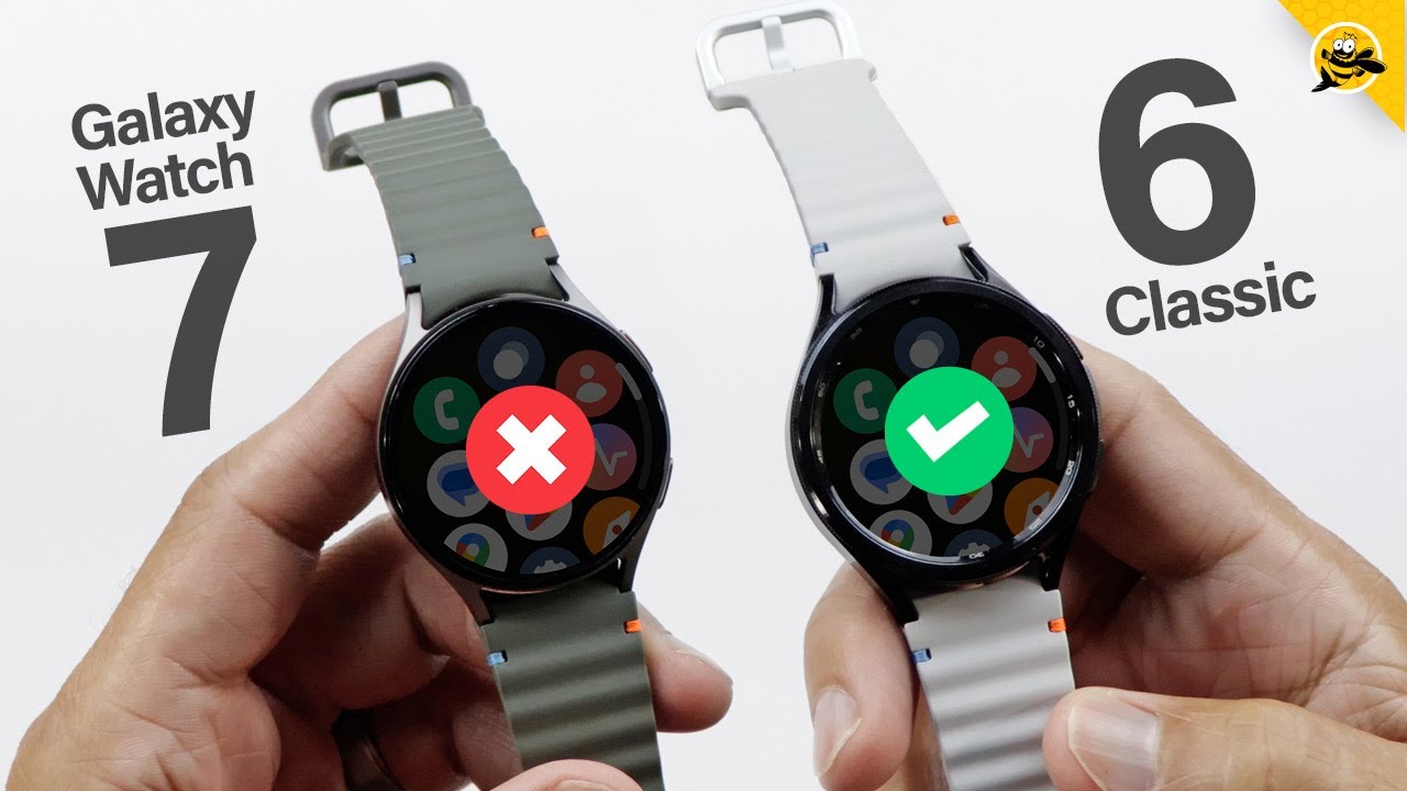 Galaxy Watch 6 Classic лучше, чем Watch 7?