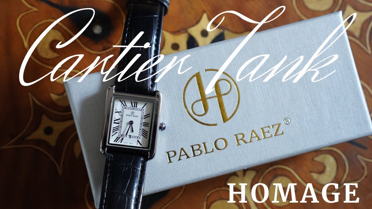 PABLO RAEZ CARTIER TANK HOMAGE. САМЫЕ ДЕШЕВЫЕ ИЗ ХОРОШИХ!