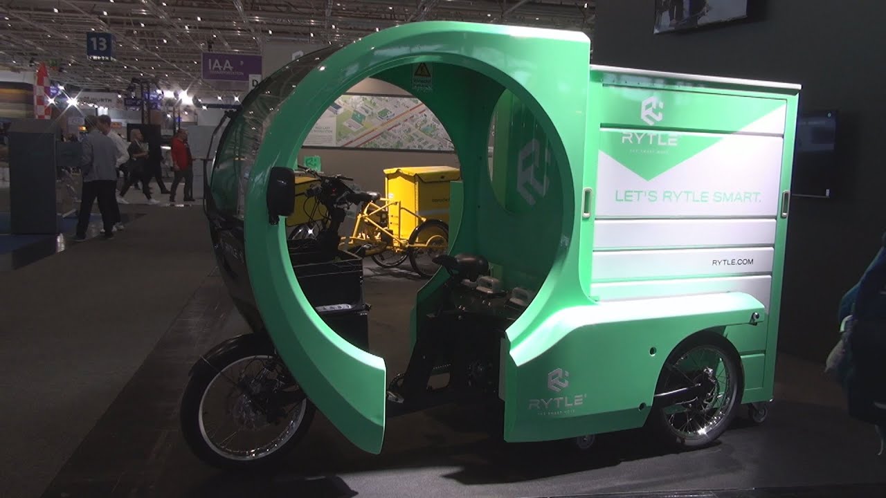 Rytle Electric Cargo Bike (2023) Exterior and Interior