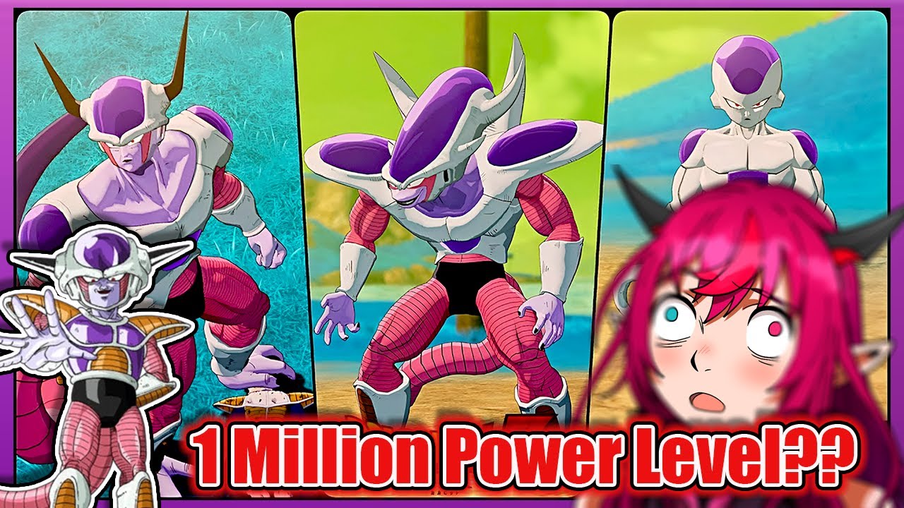 Irys Reaction to All Frieza Transformations in Dragon Ball Z: Kakarot【Hololive EN】