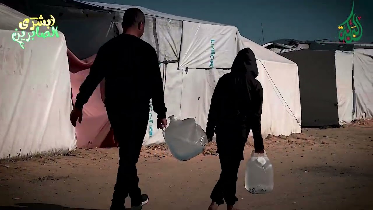 🔴البركة في اليوم 385 تنفذ سقيا المياه بتبرع كريم من محسن من ولاية بوسعادة  بمواصي خان يونس