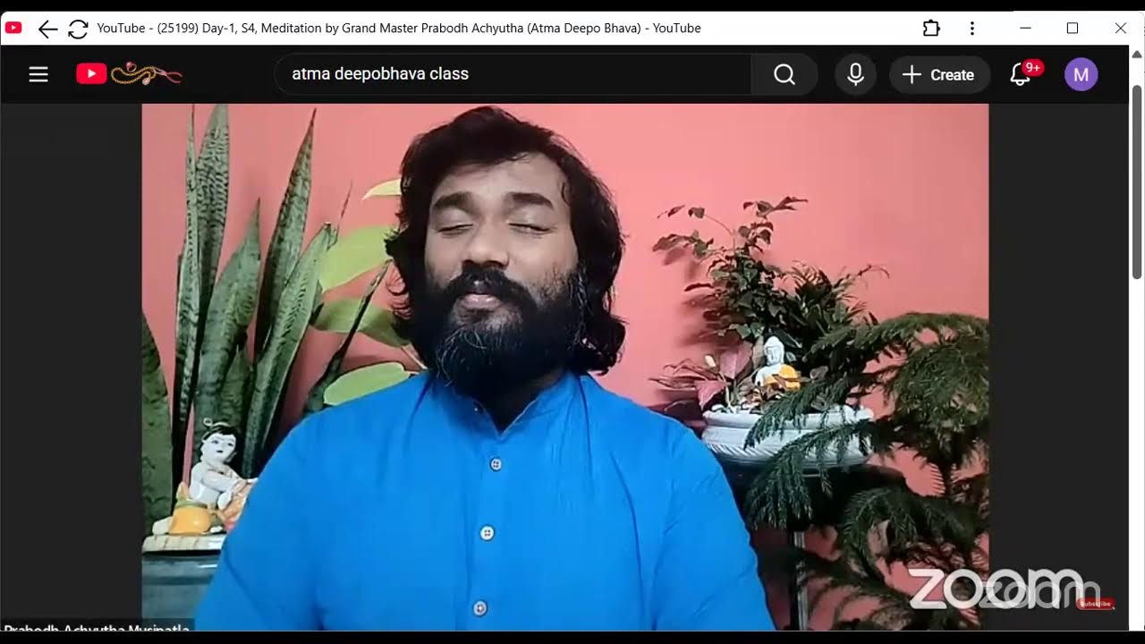 Daily Morning Meditation By Grand Master Prabodh Achyutha
