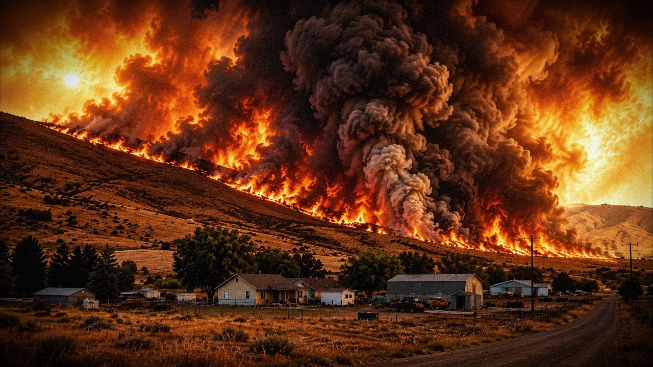🔥 Hawk Fire Reno Explodes: 13,000 Acres, 0% Contained | 42,000 Under GO NOW Orders