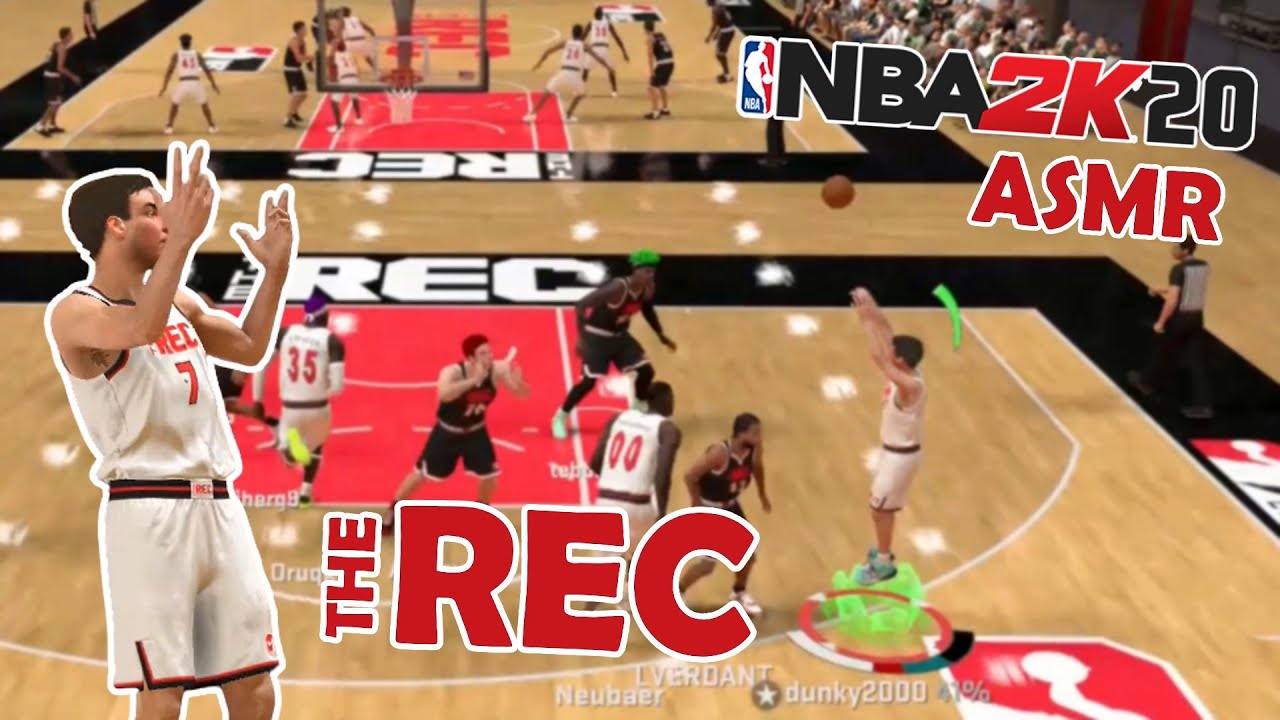 [ASMR] NBA 2K20 Rec Center Gameplay! (Whispered, Controller Sounds)