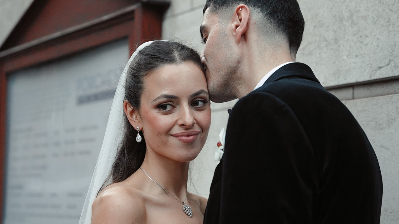 Beautiful Modern Greek Wedding in London | Rosheen & Michael