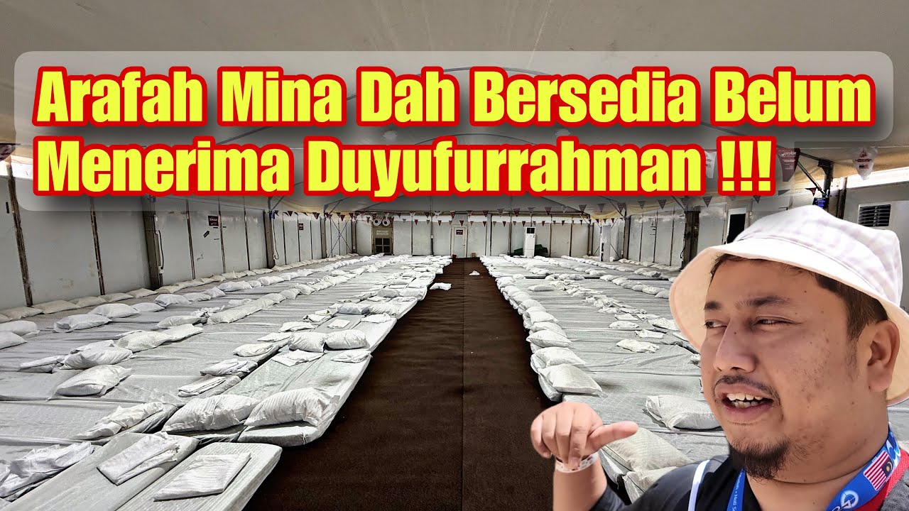 Adakah Arafah Mina Sudah Bersedia !!! #BangChikNaikHaji