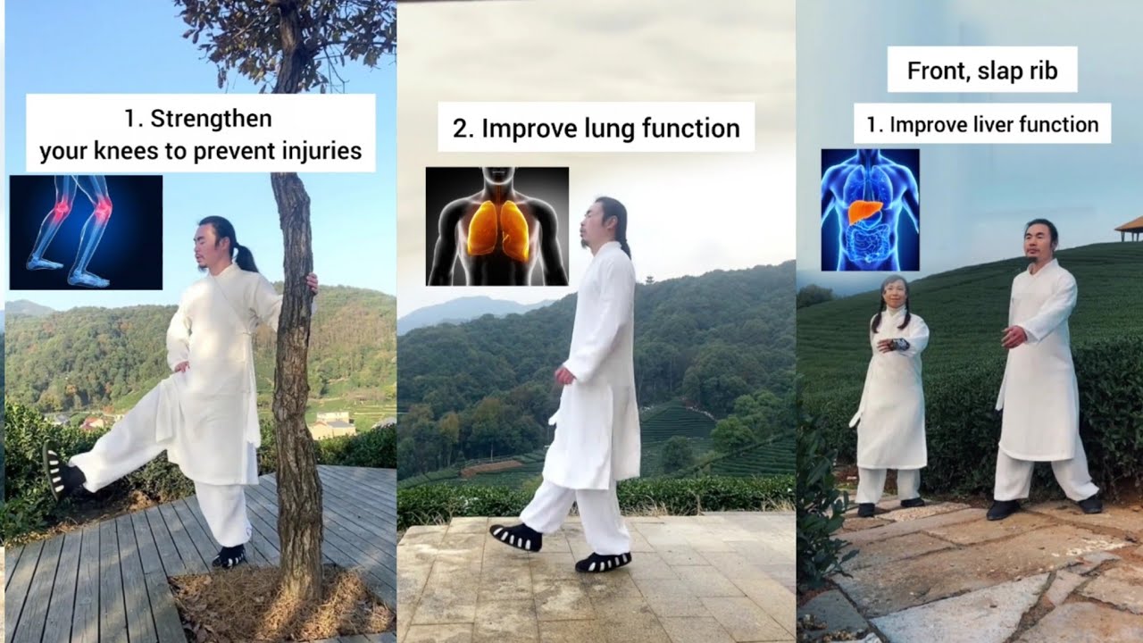 9 minutes a day : improve liver function | Strength your knees | improve lung function 