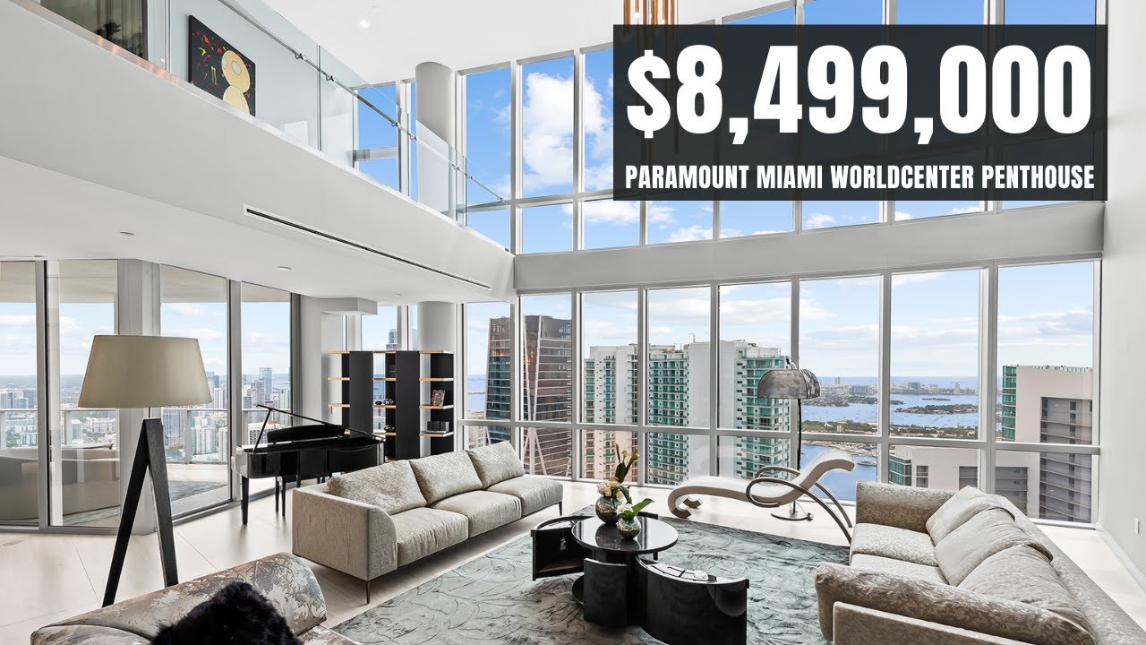 851 Northeast 1st Avenue, Unit PH5401, Miami, FL 33132 | Paramount Miami Worldcenter Penthouse 5401