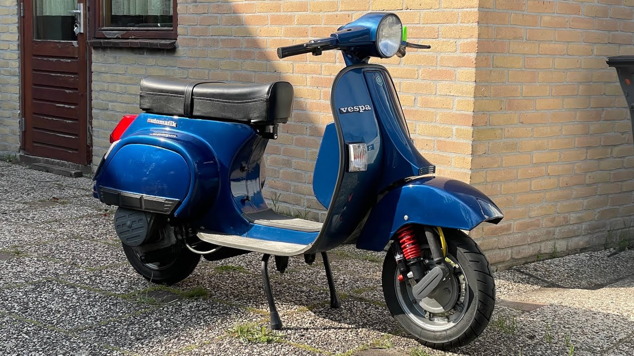 Vespa PK 125 XL Automatic - Trip to Amsterdam city center