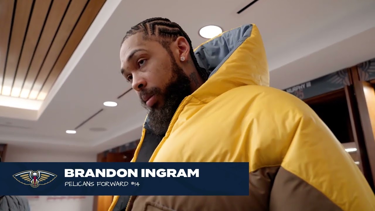 Brandon Ingram on his season high 41, team and fan support | Pelicans vs. Raptors Postgame 2/5/24