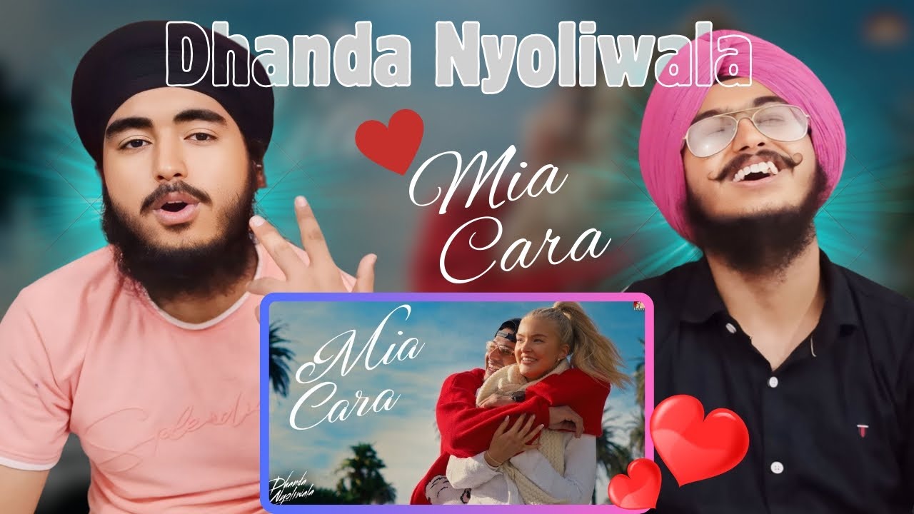 Reaction on Dhanda Nyoliwala - Mia Cara (Official Music Video) | New Haryanvi Song 2024