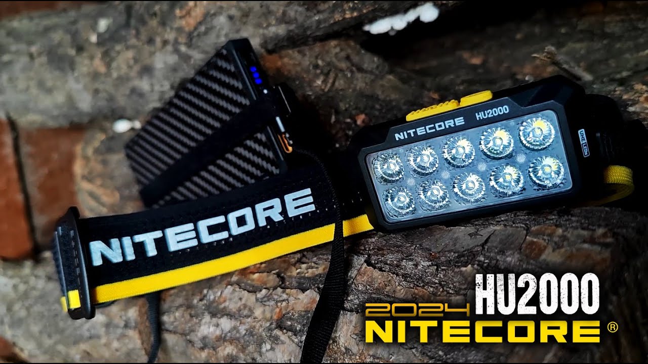 Вечный налобный фонарь с внешним питанием Nitecore HU2000@CorcoranALHeadlamp/NiteLab