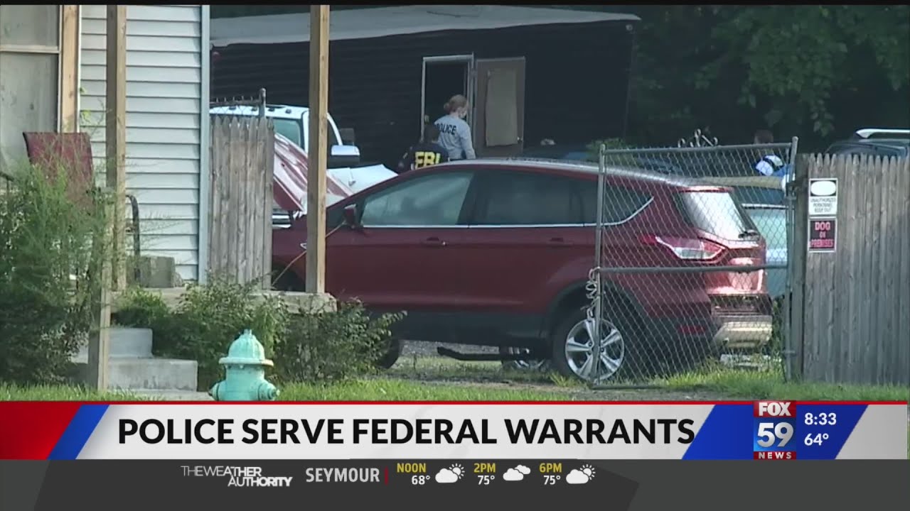 More info about FBI raids Monday morning