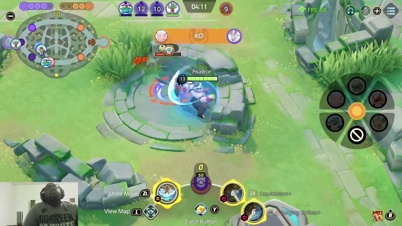 17KOs with Surging Strikes URSHIFU | Pokemon Unite