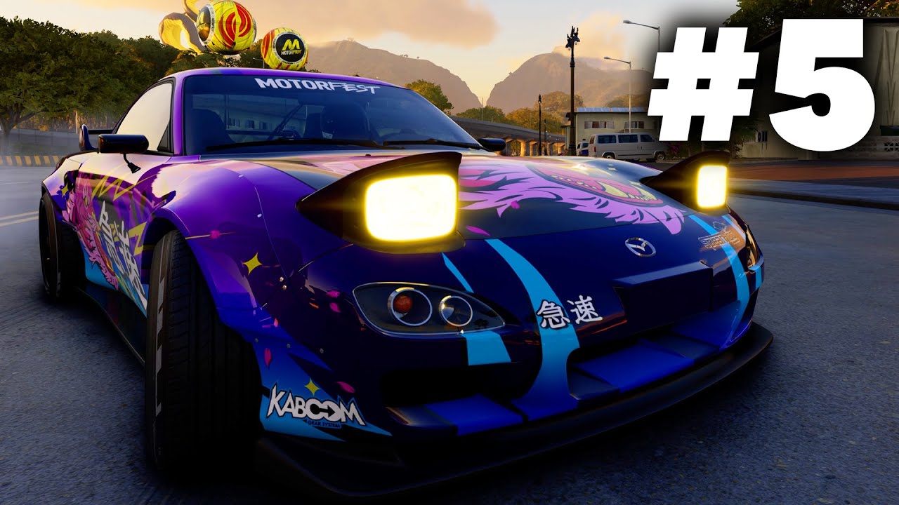Прохождение игры The Crew Motorfest, часть 5 &mdash; плейлист Drift Experience