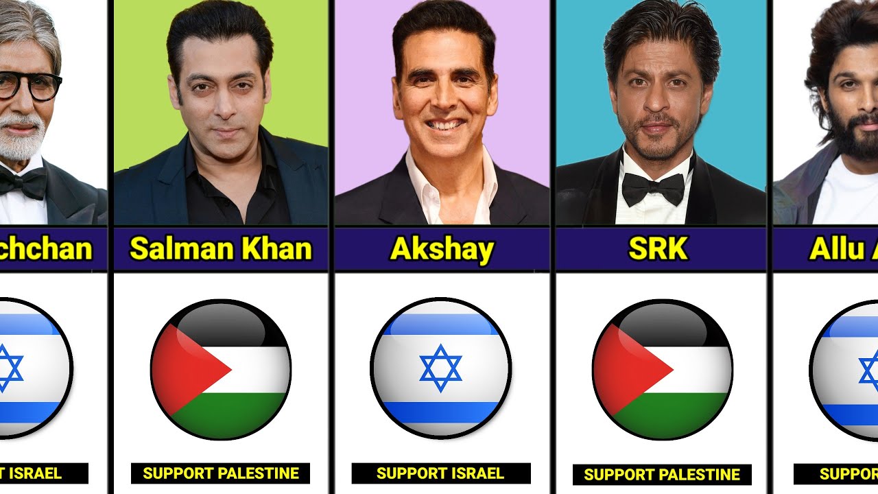 Israel VS Palestine : Famous Indian Actors & Actresses Who Support Palestine Or Israel