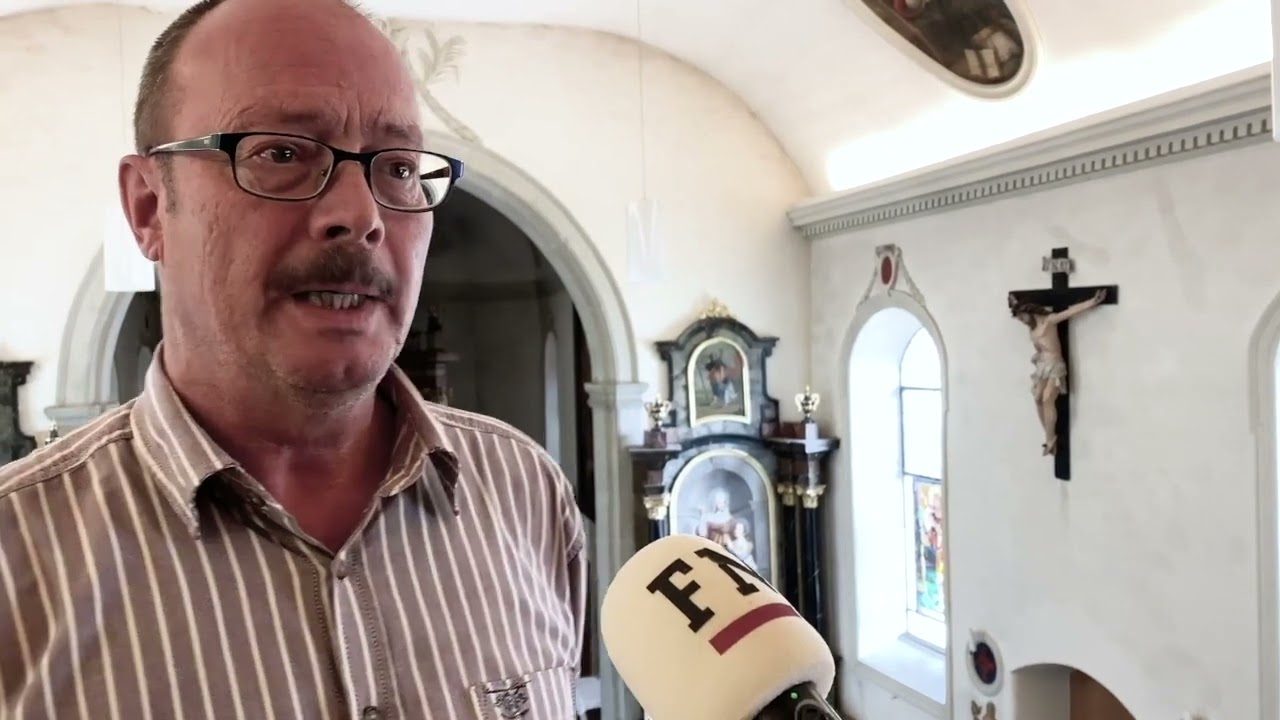 Schimmelbefall in der Kirche Plasselb