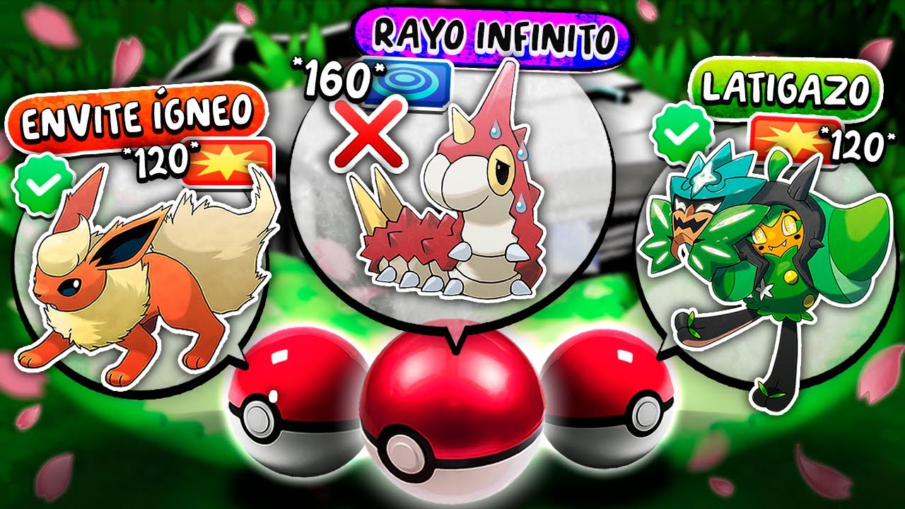 Eligiendo POKÉMON INICIALES por su ATAQUE MÁS FUERTE PERO uno es FALSO... 😈⚠️ *RETO POKÉMON*