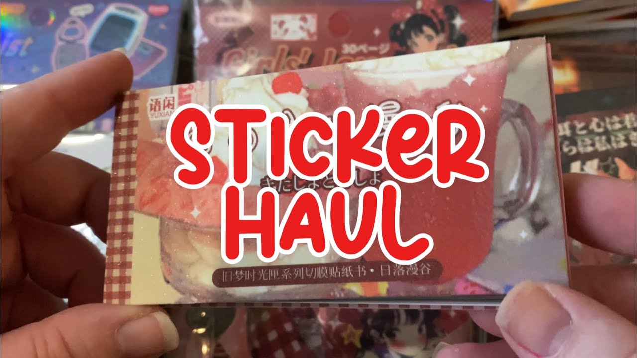 💗 Small Sticker Haul 💗