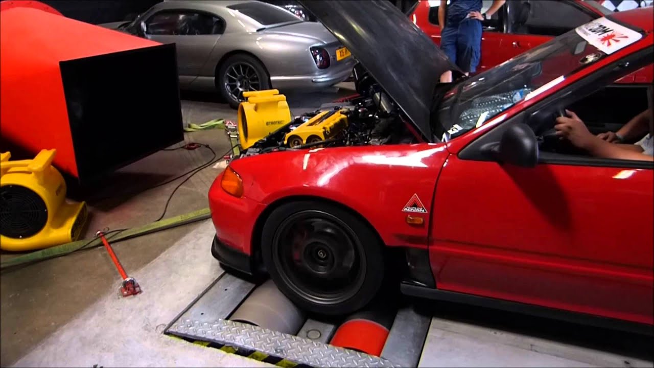 CIVIC B18C 1800cc all motor. dyno 235hp