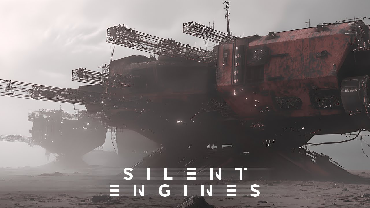 SILENT ENGINES | Dark Dystopian Ambient | Post-Apocalyptic Soundscape | Ambience, Background
