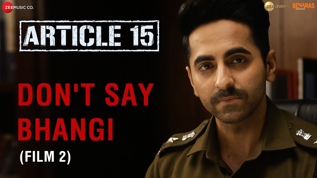 #DontSayBhangi